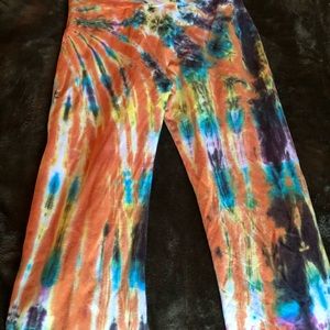 Yoga Pants, Bootcut, Tie Dye